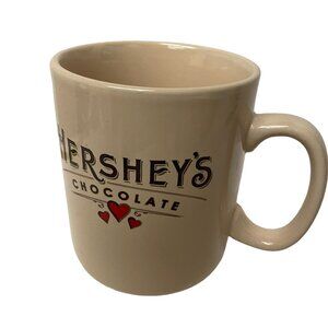 Vintage‎ Hershey's Chocolate Oversized 24 Oz Mug Cup With Hearts Valentine's Day